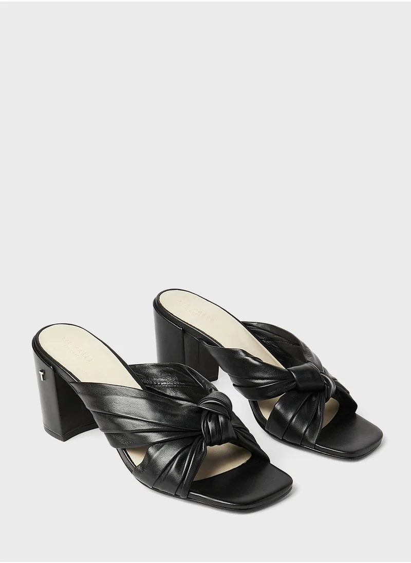 Ted Baker Knotted Leather Sandals