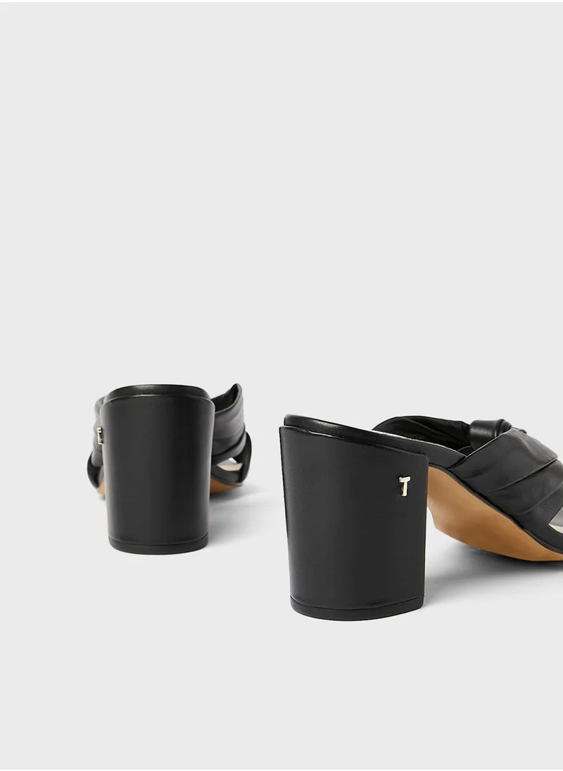Ted Baker Knotted Leather Sandals