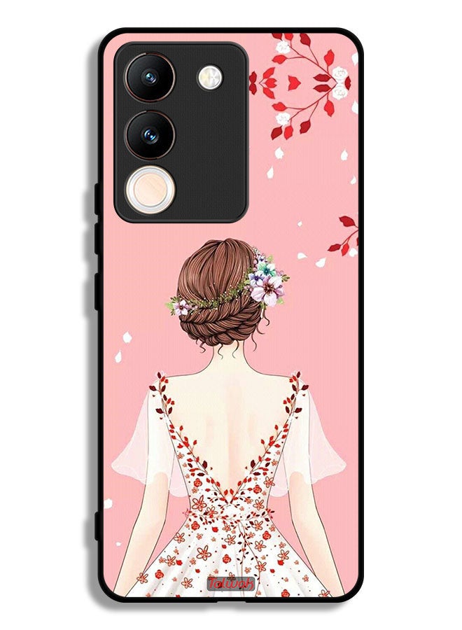 Tolwak vivo Y200 Protective Case Cover Standing Girl Art - Image 1