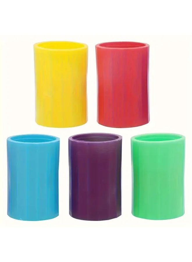 5pcs Mixed Color Tornado Vortex Generator Connectors ABS Plastic For Scientific Experiments - Image 1
