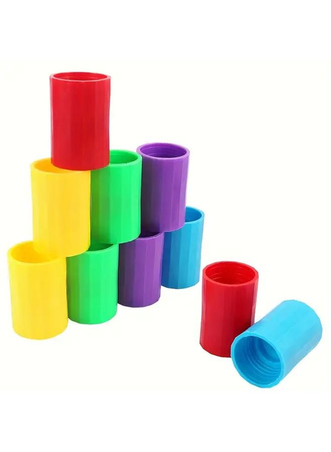 5pcs Mixed Color Tornado Vortex Generator Connectors ABS Plastic For Scientific Experiments - Image 5