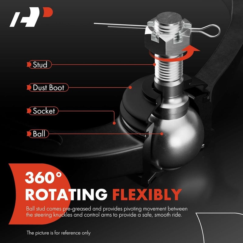 A-Premium Front Left Upper Control Arm with Ball Joint & Bushing - Image 4