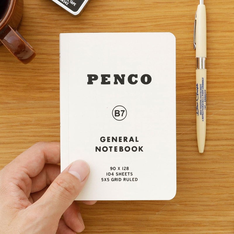 HIGHTIDE Hi Tide Penko Notebook B7 Square Red CN158 - Image 4