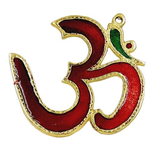 ARTISKRITI Om Wall Hanging for House Entrance Door Decorative Metal Aum Wall Art House Warming Gifts for New Home Main Entrance Door Decoration Showpiece, 15 cm - Image 5