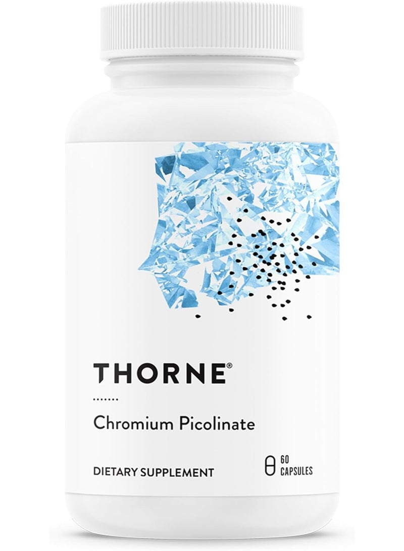 Thorne كروم بيكولينات - مكمل غذائي | 60 كبسولة - Image 1