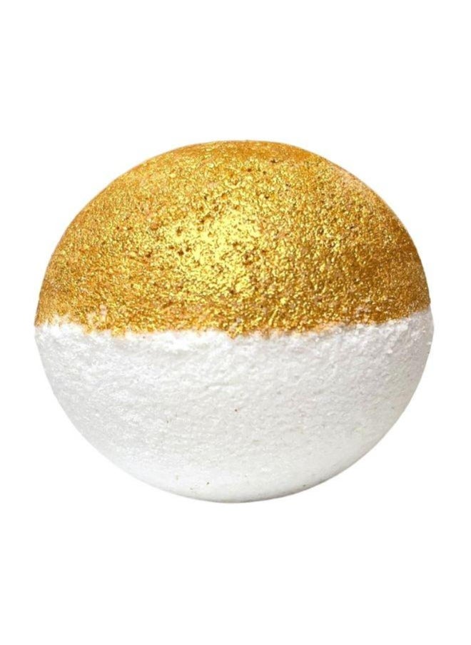 Soap&Friends Soap&Friends Argan Gold Bath Bomb 110g – Fizzy Bath Bomb with Argan Oil for Relaxation & Glowing Skin, 110g  - Image 1