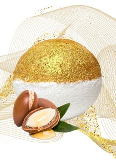 Soap&Friends Soap&Friends Argan Gold Fizzy Bath Bomb Luxurious Spa Experience, 110g  - Image 2