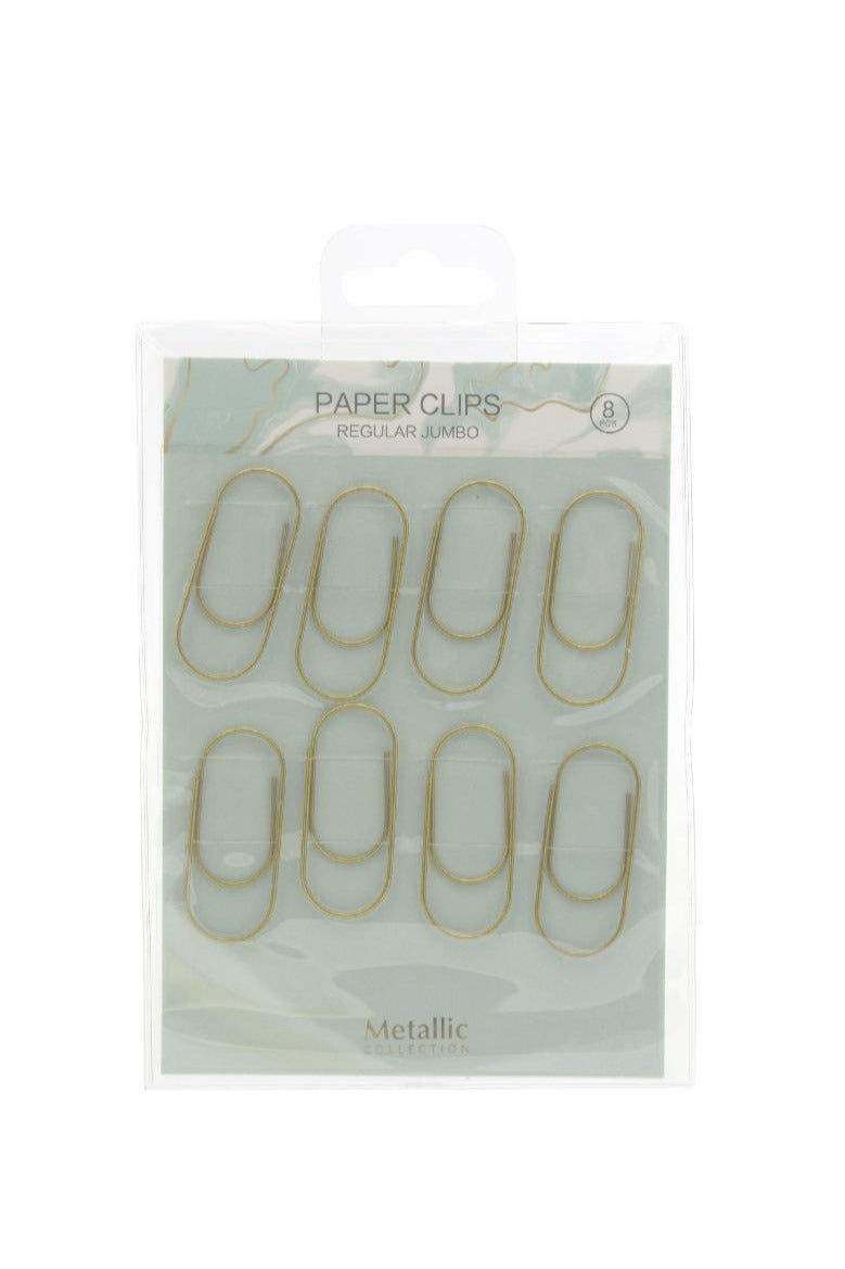 روكو مشابك ورق معدنية 21.00 مم ( .83 بوصة ) مطلية بالذهب