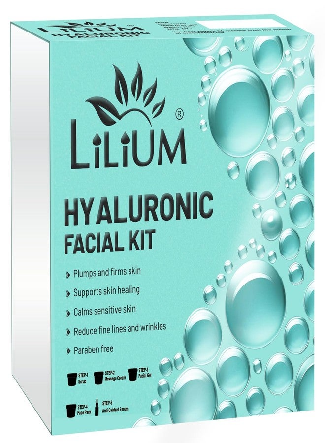 Lilium Premium Advanced Formula Hyaluronic Facial Kit 410g | Hydrating & Anti-Aging | Gives Glowing & Youthful Skin | Reduces Fine Lines & Wrinkles | Firms & Plumps Skin | All Skin Types - Image 1