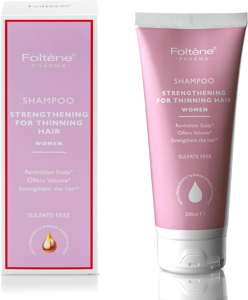 Foltene Shampoo Strengthening For Thinning Hair Women 200ml - Image 1