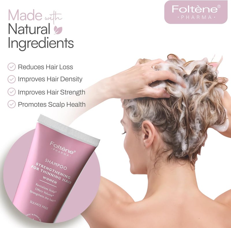 Foltene Shampoo Strengthening For Thinning Hair Women 200ml - Image 2