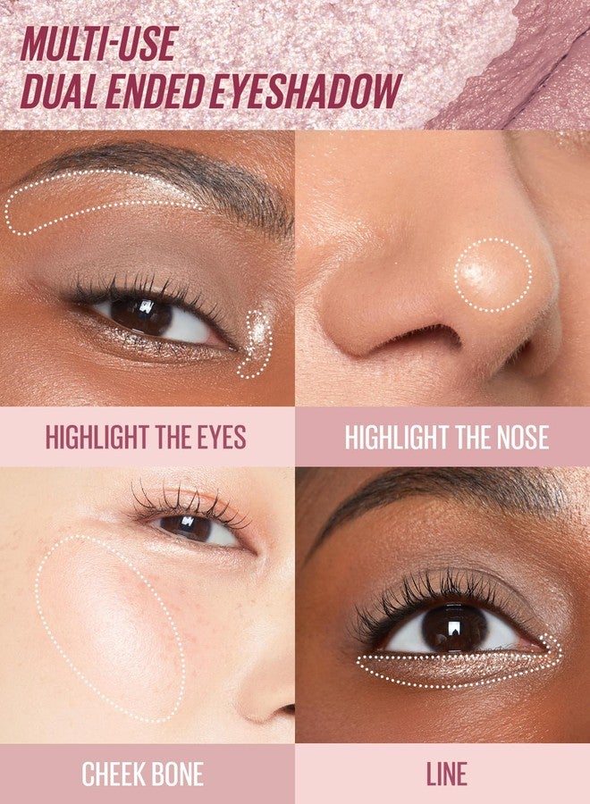 Kaja Eyeshadow - Wink Dazzle 01 Ice Illusion (Shimmer) | Glitter, Smudge Proof, Creamy Formula, Vegan, Cruelty-Free, Creamy, Blendable, High Pigmentation Shimmer Stick, Mother's Day - Image 5