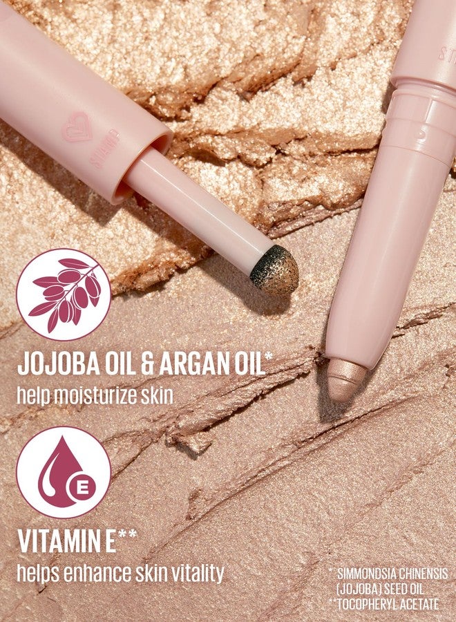 Kaja Eyeshadow - Wink Dazzle 01 Ice Illusion (Shimmer) | Glitter, Smudge Proof, Creamy Formula, Vegan, Cruelty-Free, Creamy, Blendable, High Pigmentation Shimmer Stick, Mother's Day - Image 3