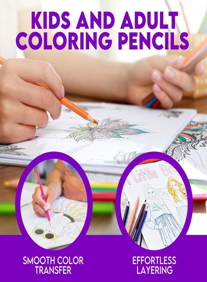 Pun Labs Colored Pencil Set, Schitty's Creek-Inspired, 12 Ct Pencils with Clever Foil-Stamped Sayings, TV Show Coloring Book for Adults, 5 Pages Included, Unique Fan Gifts, Schitts Creek-Merchandise - Image 5