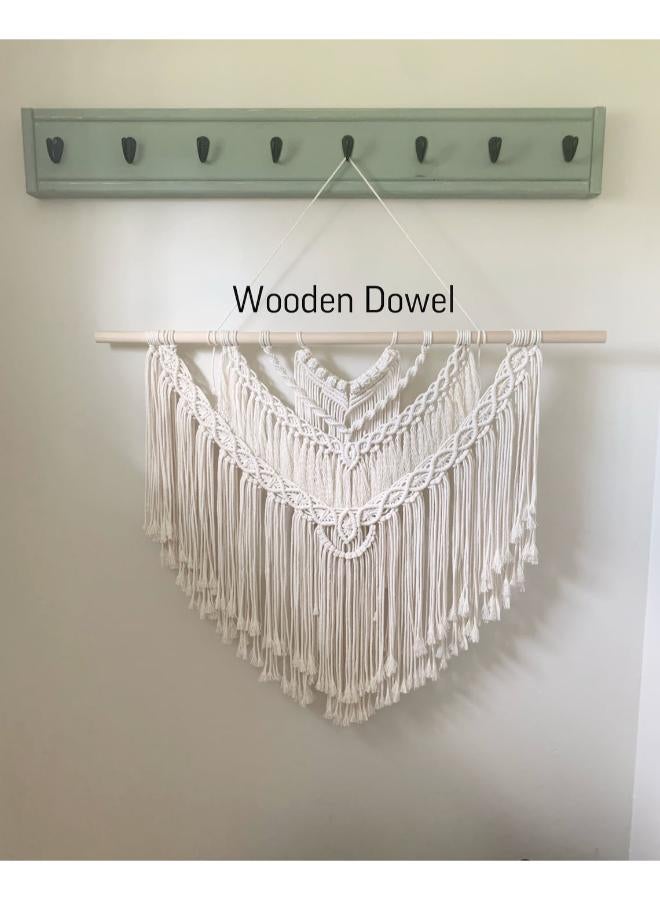 انتيكيانو مكرمية معلقة على الحائط، على الطراز البوهيمي - Image 2