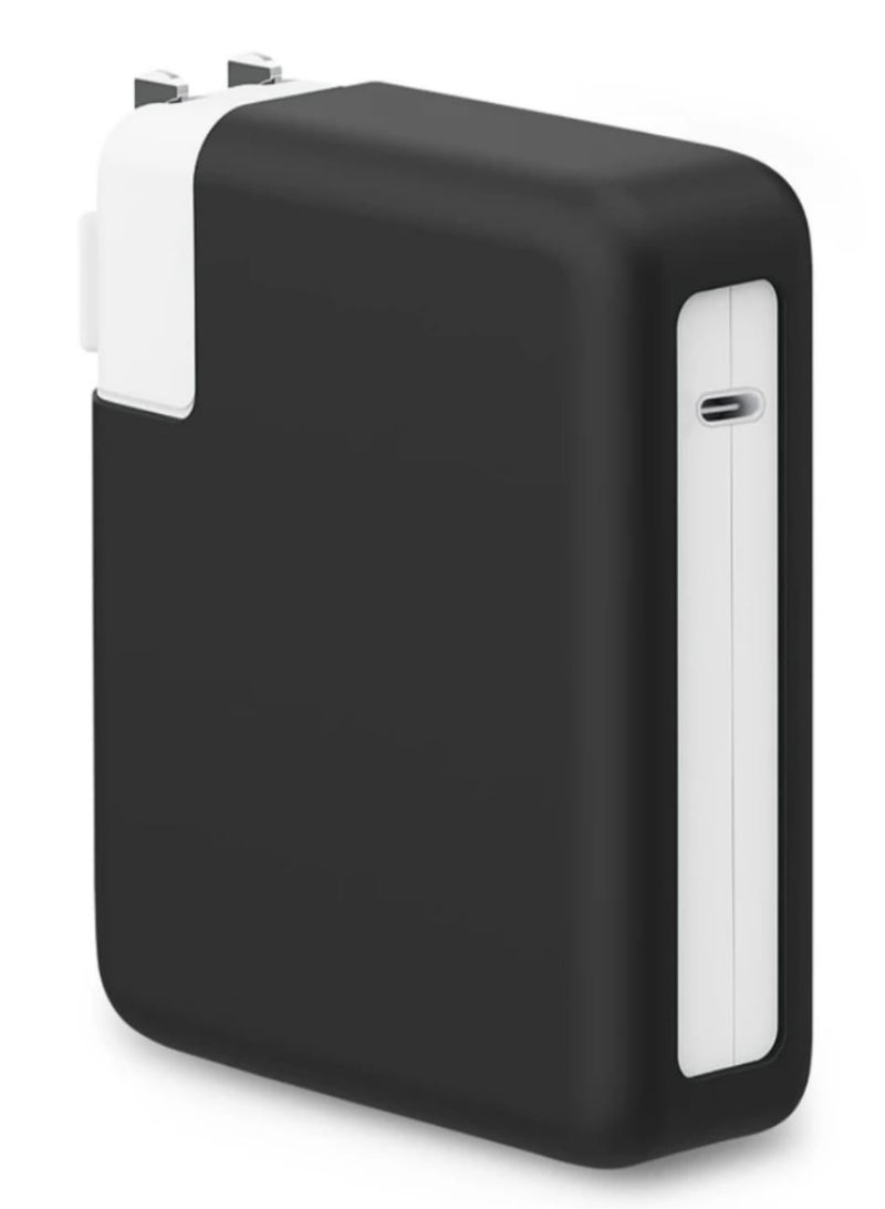 Shockproof Silicone Protective Case for MacBook Pro 140W Power Adapter Anti Collision Nonslip Battery Charger Sleeve Cover Soft Shock Absorbing Charging Brick Holder  - Image 1