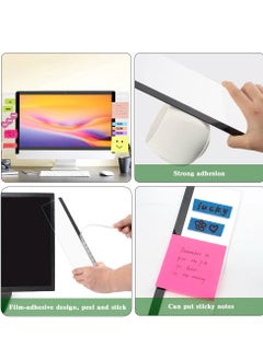 Monitor Memo Board, 2 Pcs Multifunction Computer Monitor Memo Board Transparent Acrylic Side Panel Sticky Note Board Left and Right Computer Note Board Suitable for Women Work Form Home Office - pzsku/Z18EC5C8D8135F9DF2C56Z/45/_/1716780362/bac7f757-6a42-4543-94b9-75f8038a5d0c