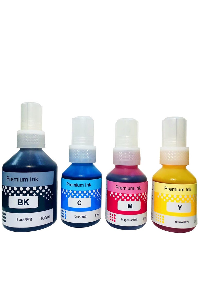 Terabyte BTD60 BT5000 Ink Set 4-Color for Brother BTD60 BT5000 Ink Bottle Set Use for DCP-T300 T310W T500W T510W T520W T220 T226 T710W T700W T420W T425W,Prints Up to 8,000 Pages(Black, Cyan, Yellow, Magenta)  - Image 1