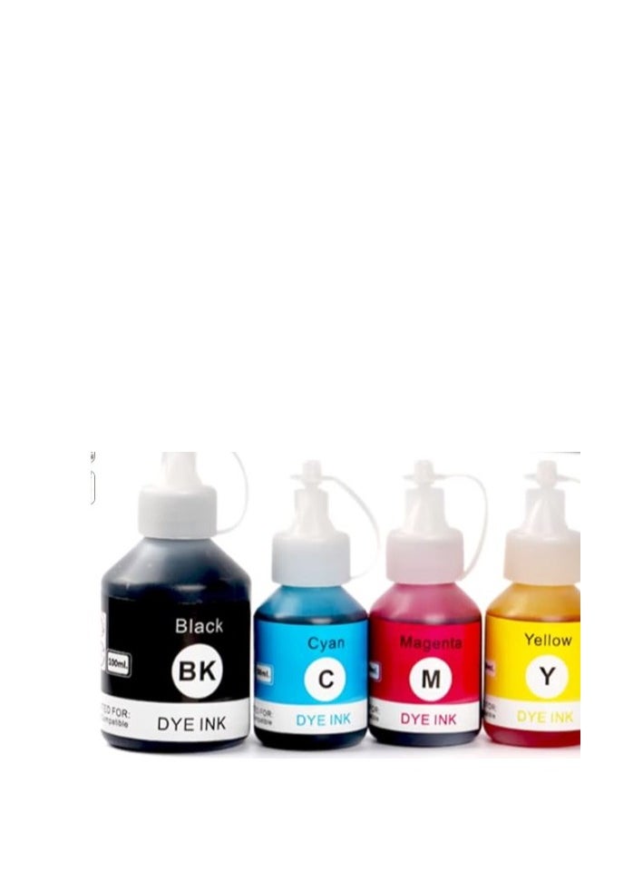Terabyte BTD60 BT5000 Ink Set 4-Color for Brother BTD60 BT5000 Ink Bottle Set Use for DCP-T300 T310W T500W T510W T520W T220 T226 T710W T700W T420W T425W,Prints Up to 8,000 Pages(Black, Cyan, Yellow, Magenta)  - Image 2
