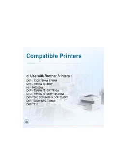 Terabyte BTD60 BT5000 Ink Set 4-Color for Brother BTD60 BT5000 Ink Bottle Set Use for DCP-T300 T310W T500W T510W T520W T220 T226 T710W T700W T420W T425W,Prints Up to 8,000 Pages(Black, Cyan, Yellow, Magenta)  - Image 3