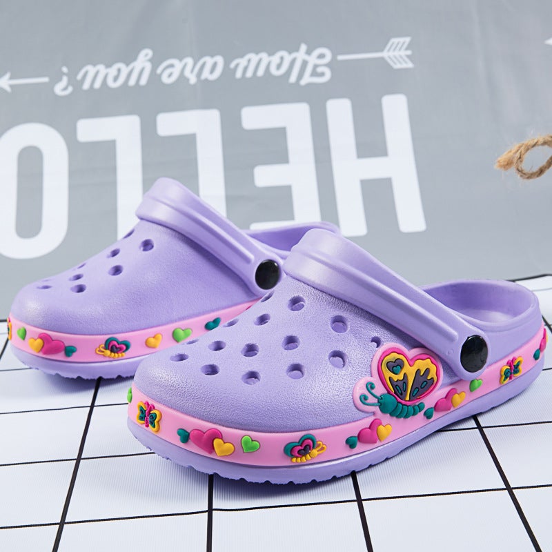 Children'S Cave Shoes Summer Fashion Boy'S Beach Shoes Big Children'S Slippers Girls' Baby Dinosaur Slippers - Image 4