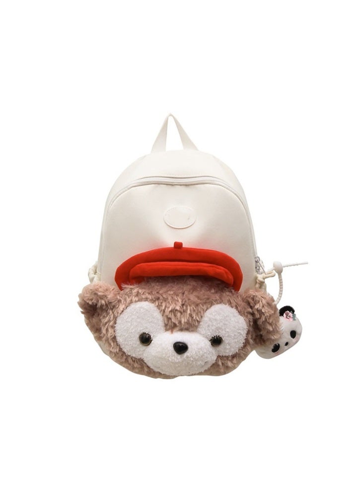 JCB CHIC حقيبة ظهر كبيرة السعة برسوم كرتونية لطيفة، حقيبة مدرسية بحزام قابل للتعديل، حقيبة مدرسية متينة، حقيبة سفر للطلاب - Image 4