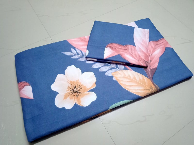 BhaiJi BedSheet BhaiJi King Bedsheet for Double Bed || Super King Size 120 Inch, 10 Feet || with 2 Large Size Pillow Covers|| JointLess King Size - Image 1