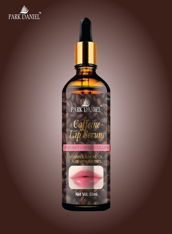 Park Daniel Caffeine Lip Serum Oil With Vitamin E and Almond Oil- For Soft Lips Combo Pack Of 3 Bottles of 30ml (90ml) - Image 2