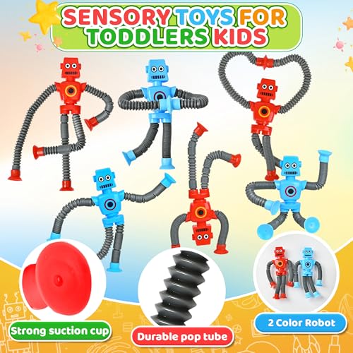 Dr.Kbder Easter Basket Stuffers for Tollder Kids Sensory Autism Toys for Toddler 12Pack Autistic Travel Airplane Road Trip Restaurant Toy for Age 35 57 Fidget Classroom Must Have ADHD Valentines Day Gifts - Image 5
