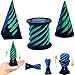 Lyzbbsoy 3 Packs Impossible ConeSpiral Cone Fidget Toy Impossible Pyramid Passthrough Toy3D Printed Spiral Cone Fidget ToyMini Vortex Thread Illusion Desktop Deco Souvenir Gift for Anxiety Relaxing - Image 3