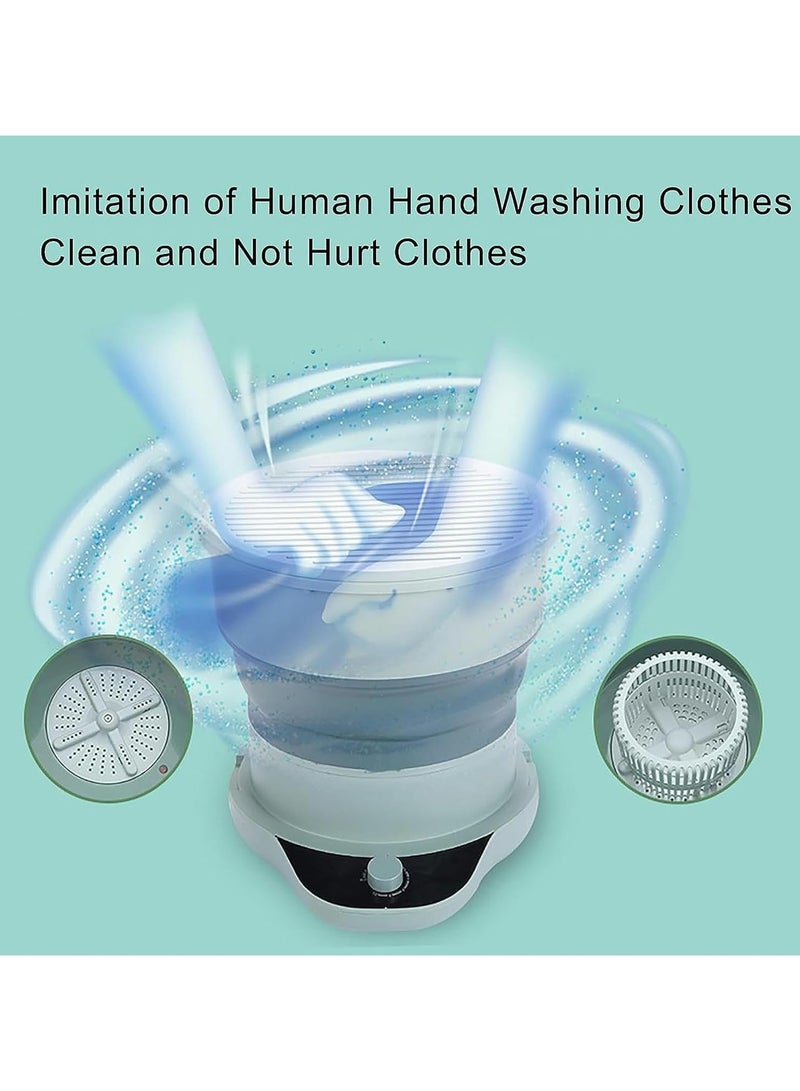 AROAQ Portable Washing Machine Mini Washing Machines Foldable Washer Small Washers for Apartments Dormitories Camping Rv  - Image 4
