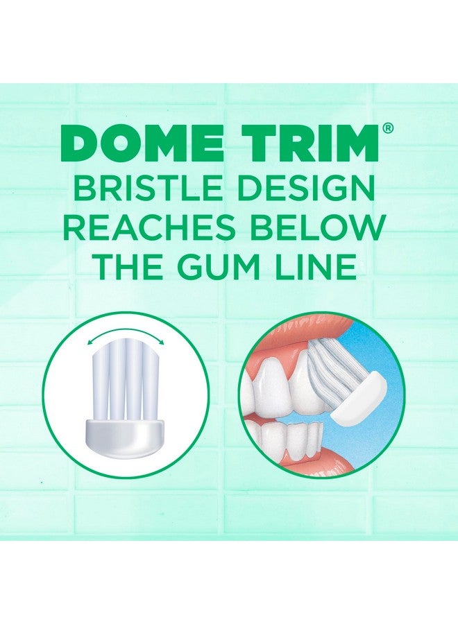 جم فرشاة أسنان تكنيك للعناية الحساسة بمقبض رباعي الإمساك، ورأس كامل وشعيرات فائقة النعومة لإزالة البلاك ولطيفة على اللثة، قطعتان - Image 2