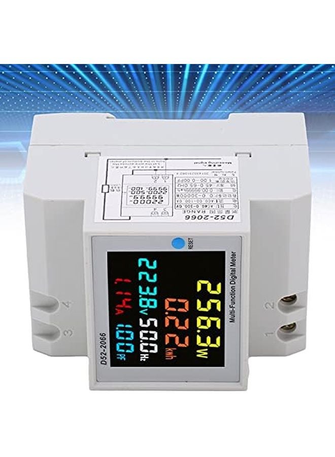 Rail Type Smart Single Phase Energy Meter AC 40 300V 220V Household WattHour - Image 4