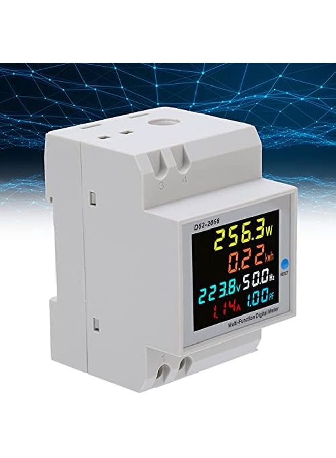 Rail Type Smart Single Phase Energy Meter AC 40 300V 220V Household WattHour - Image 3