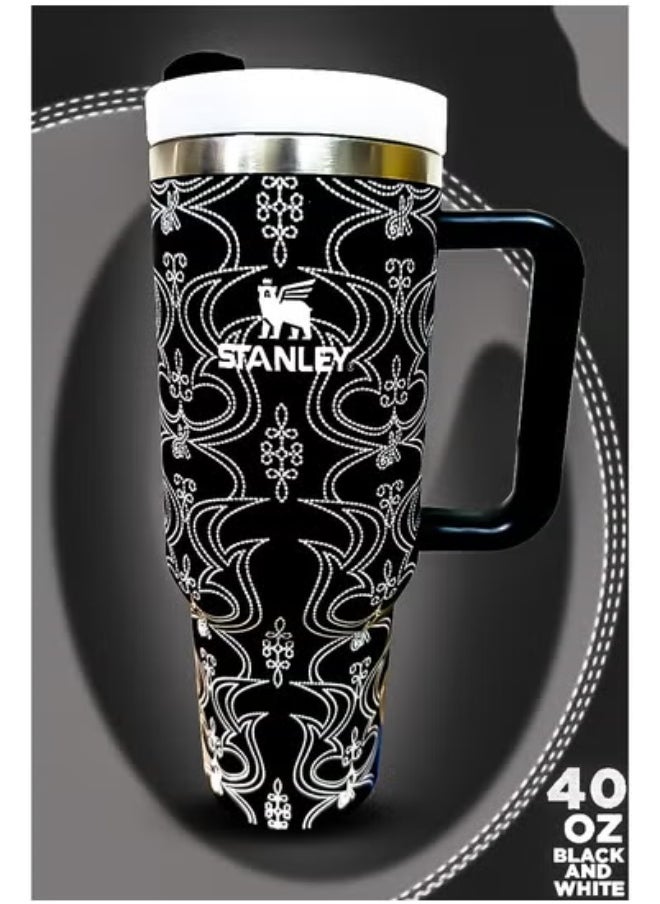 Stanley x Barbie 40oz Tumbler – Limited Edition Stainless Steel Travel Mug with Reusable Straw | BPA-Free, Eco-Friendly & Dishwasher Safe | Leakproof FlowState™ Lid & Double-Wall Insulation Keeps Drinks Hot for 16 Hours & Cold for 24 Hours | Slim Base Fits Standard Car Cup Holders | Durable Ergonomic Handle for Everyday, Office, and Travel Use