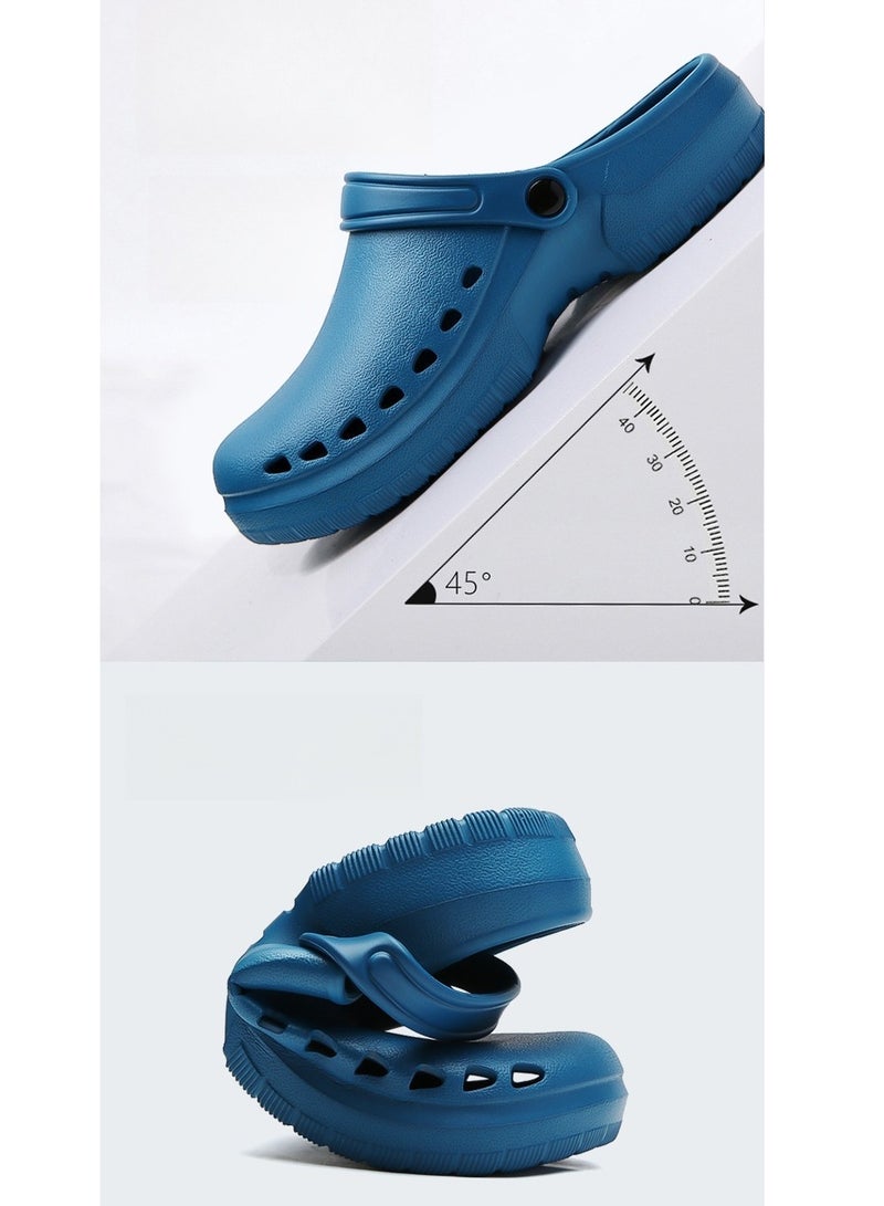 Operating Room Slippers for Doctors and Nurses, Men's and Women's, Non-Slip EVA Closed Shoes, Clean Room Work Shoes  - Image 5