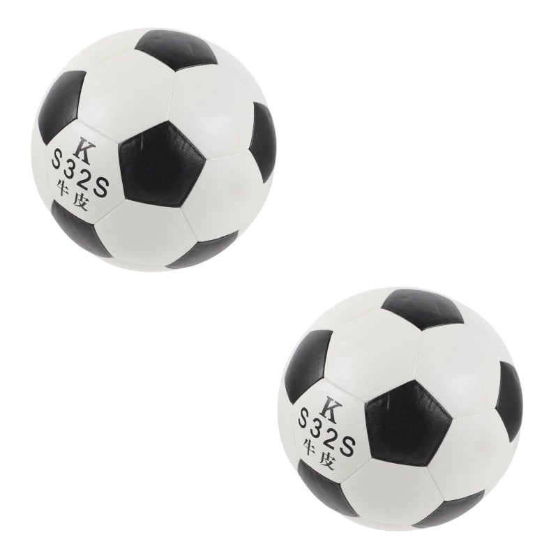 2pcs Soccer Outside Sports Soccer PU Soccer Sports Football for Game Training Practice - Image 1