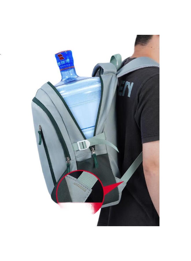Pull Back Huangli School Bag For Middle School Boys, High Appearance Value, Large Capacity, Suitable For High School Students, Middle School Students, And Elementary School Students, Unisex Backpack For Girls A - Image 1