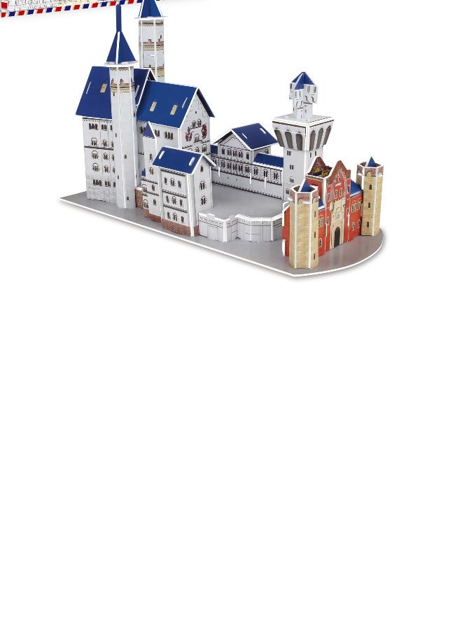 Beauenty 3d model world architecture stereo puzzle Neuschwanstein Castle