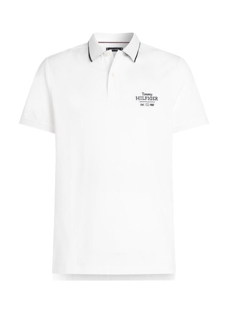 TOMMY HILFIGER Short Sleeve Regular Fit Polo Shirt  - Image 5