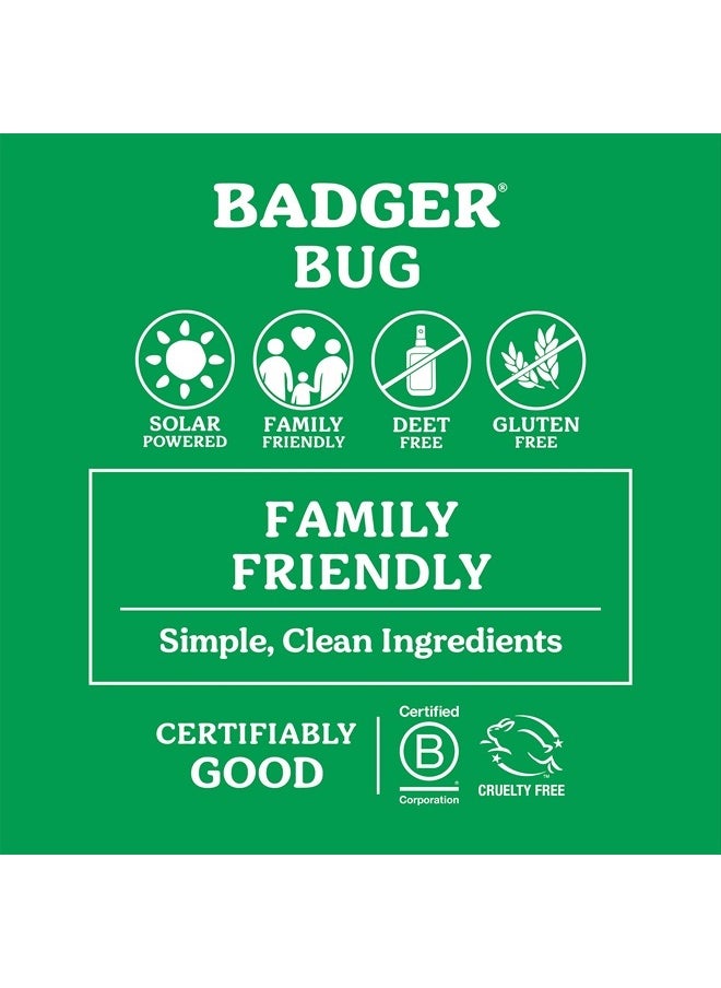 Badger Bug Repellent Stick, Non-DEET Mosquito Repellent with Citronella & Lemongrass, Easy to Use Travel Size, Natural Insect Repellent for Kids and Adults, 0.6 oz (2 Pack)  - Image 4
