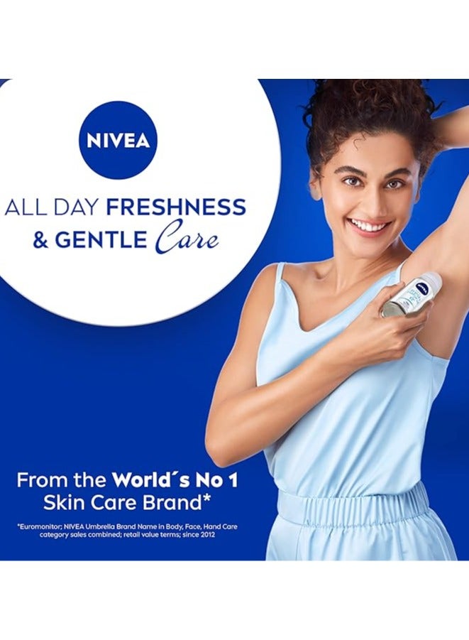 نيفيا مزيل العرق  للنساء رول أون فريش ناتشورال  50 مل - Image 2