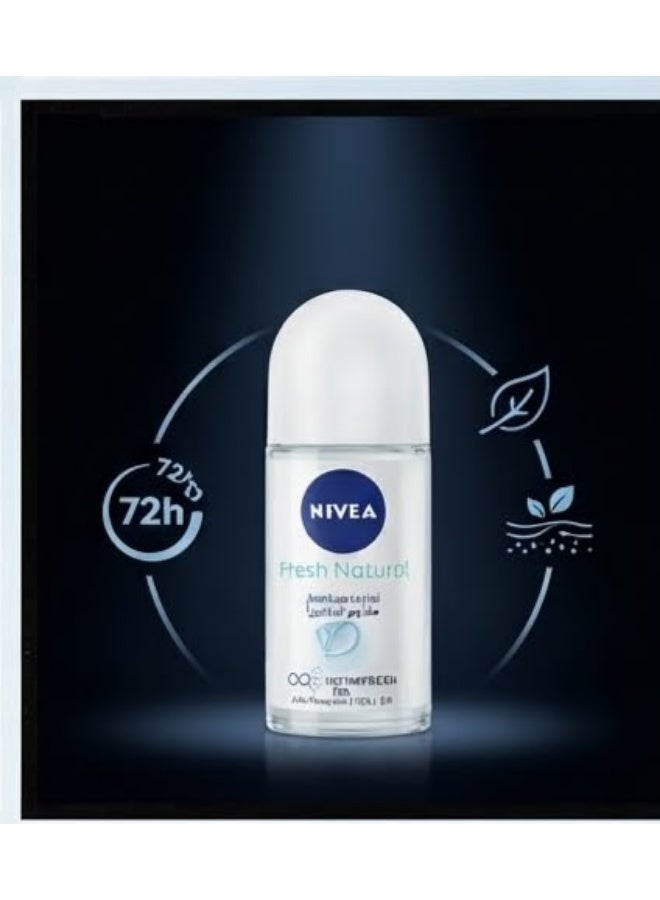 Nivea Antiperspirant Roll on Fresh Natural 50 Ml (Packaging may vary) - Image 5