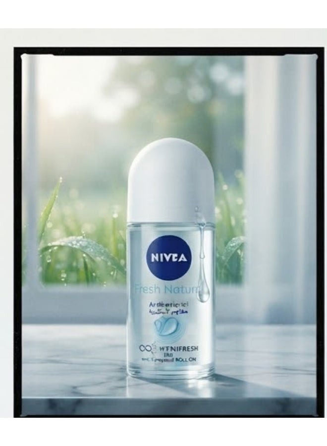 Nivea Antiperspirant Roll on Fresh Natural 50 Ml (Packaging may vary) - Image 3
