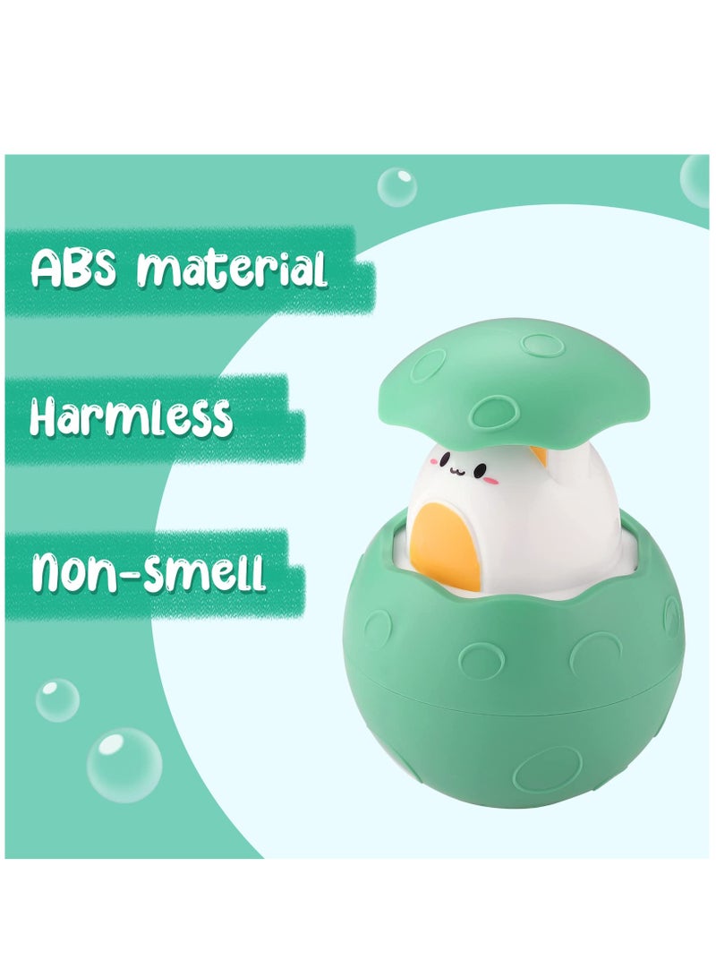 KASTWAVE 3 Pack Baby Bath Toys Floating Wind Up Toys Spray Bathing Tub Fountain Toys for Toddlers 1-3 Shower and Floating Toys Pool Bath Time Bathtub Pool Sprinkle Bath Toy for Kids Children - Image 5