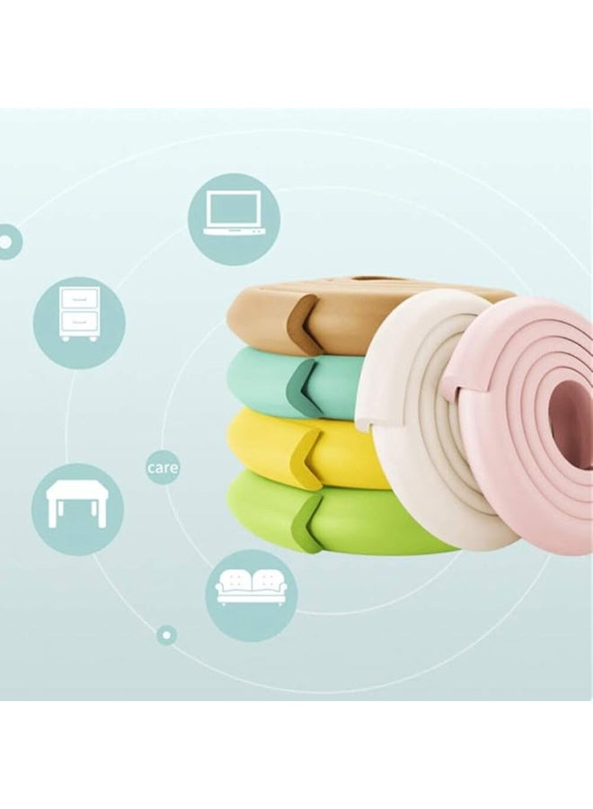 MiniMe Baby Corner Edge Protectors | 0-5 Years | Pink | Soft Foam | Soft & Cushioned For Maximum Safety | Easy to Install with Adhesive Strips | Durable & Long-Lasting | Non-Toxic & BPA-Free | Baby Proofing. - Image 3