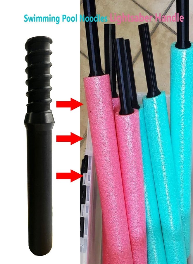 JILINWEI Sword Handle for Pool Noodles,Swimming Pool Noodles Lightsaber Handle,Single-Sided Handles for Most Floating Pool Noodles - Image 2