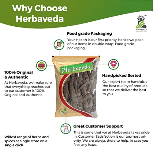 LEANBEING Herbaveda- Burdock Root For Tea 100g | Rich in Antioxidants | Good for Skin - Image 4