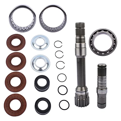 Bario Front Differential Axle Intermediate Shaft Inner Shaft Kit 19pcs Fit For 2012-2018 Ram 1500 & 2019-2021 Ram 1500 Classic # 68146594AB, 68146594AA, 68257420AF, 68257421AF, 68257422AF, 722N695BKA - Image 2