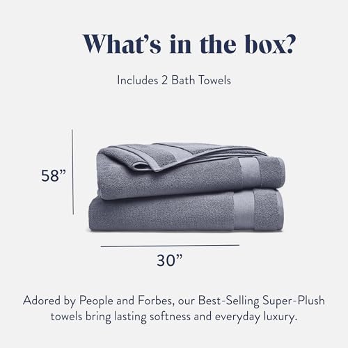 Brooklinen SuperPlush Bath Towels Slate - Image 3